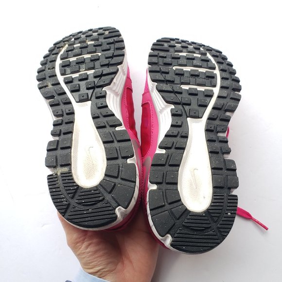 Nike Dual Fusion ST2 pink/blue running shoes - Picture 3 of 5